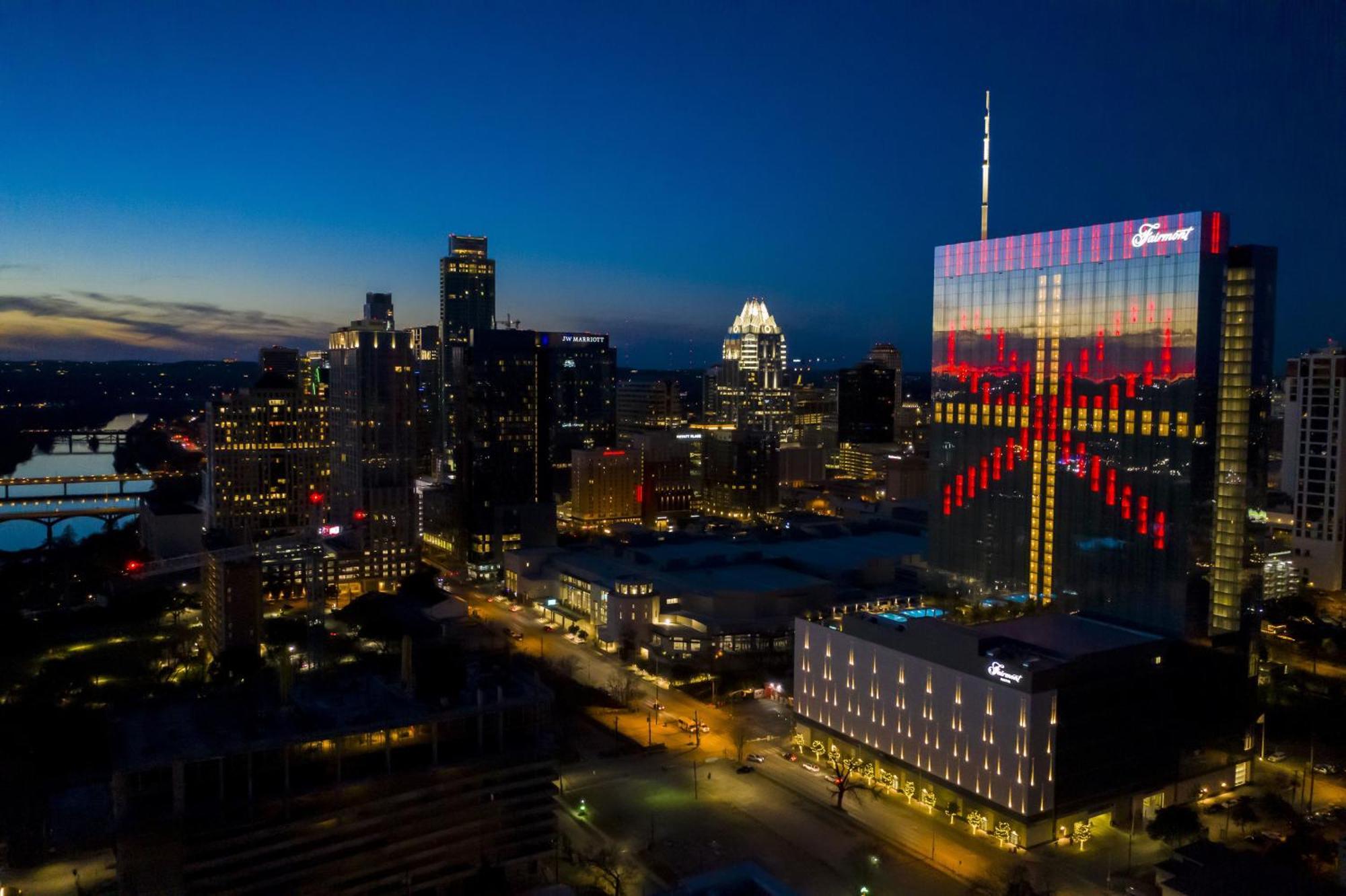 Hotel Fairmont Austin Esterno foto